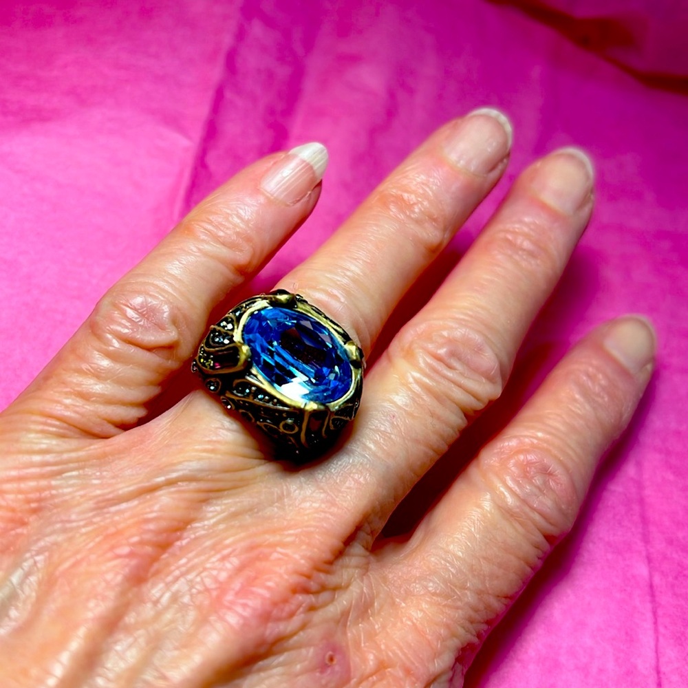 Vintage Heidi Daus Cocktail/Statement Ring Size 6
